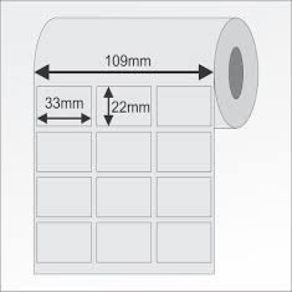 Etiqueta papel couchê