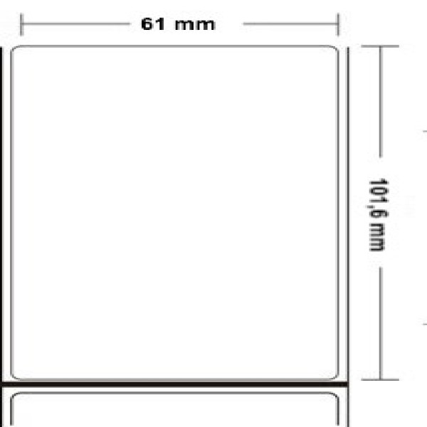 Etiqueta papel térmico