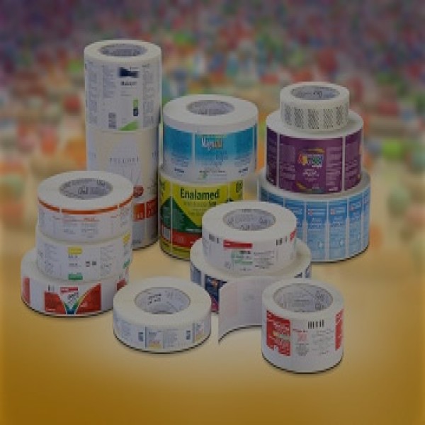 Etiquetas adesivas hot stamping