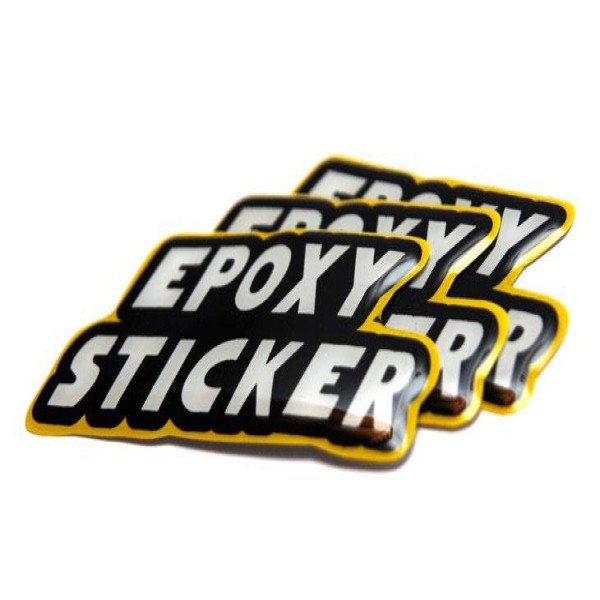 Etiquetas resinadas personalizadas
