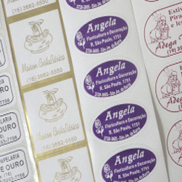 Fabricante de etiquetas adesivas