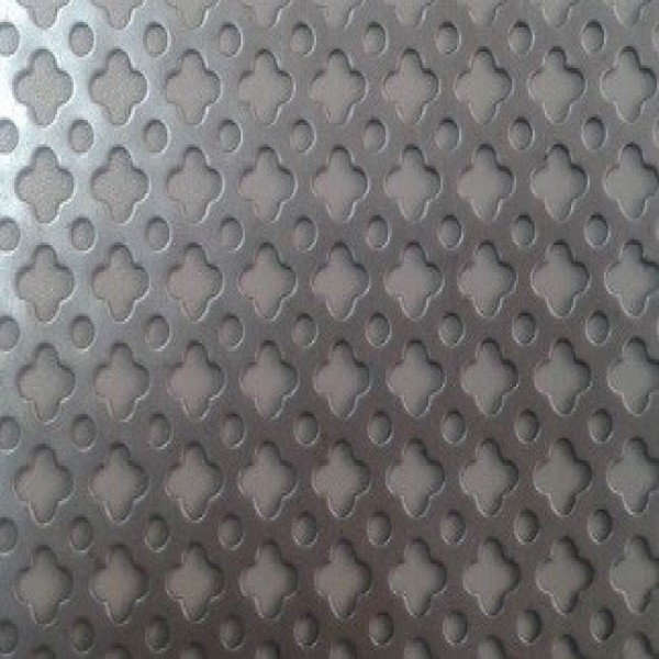 Chapa perfurada decorativa