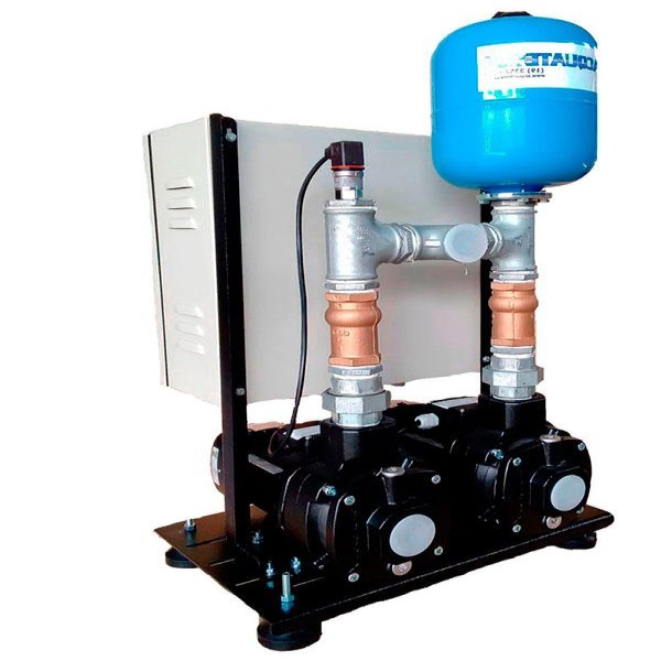 Sistema de pressurizaçăo de água quente