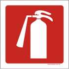 sinalização de solo para extintores e hidrantes 