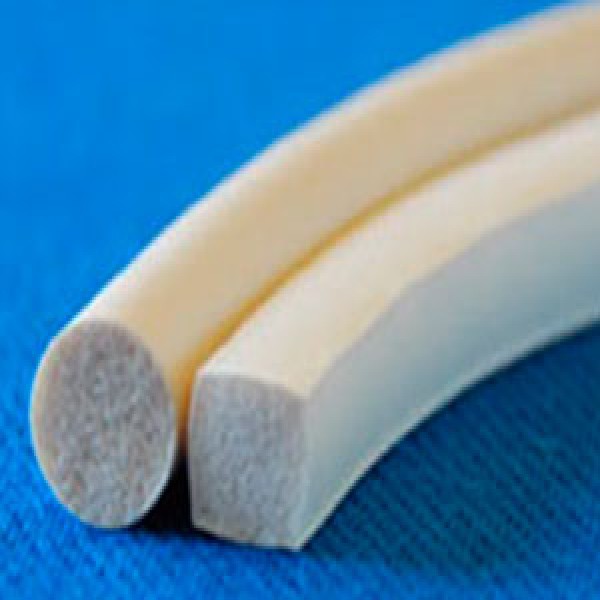 Cordão borracha esponjosa