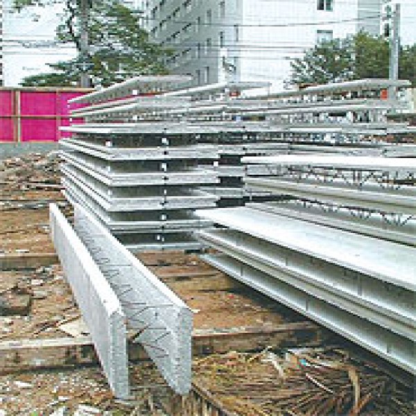 Painel duplo para cortina de contenção