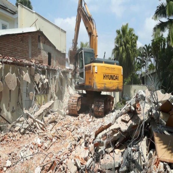 Demolição construção civil