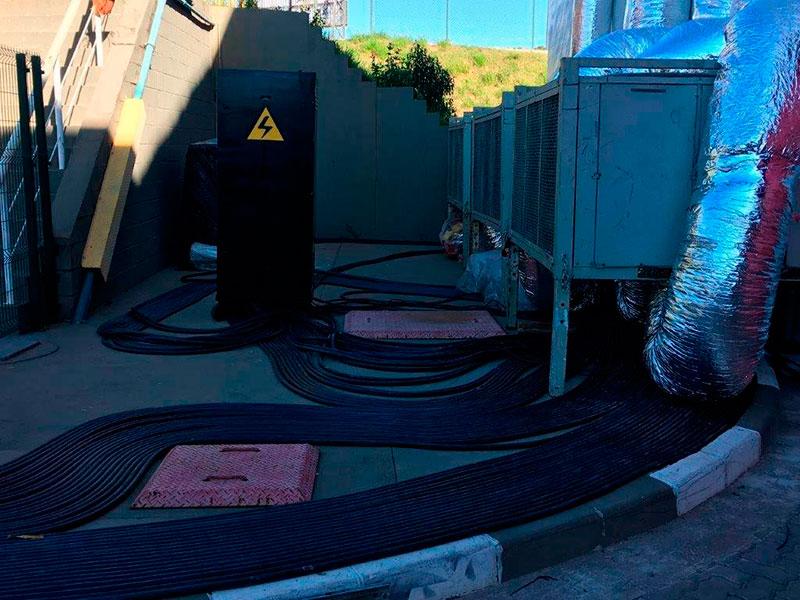 Aluguel de cabos elétricos