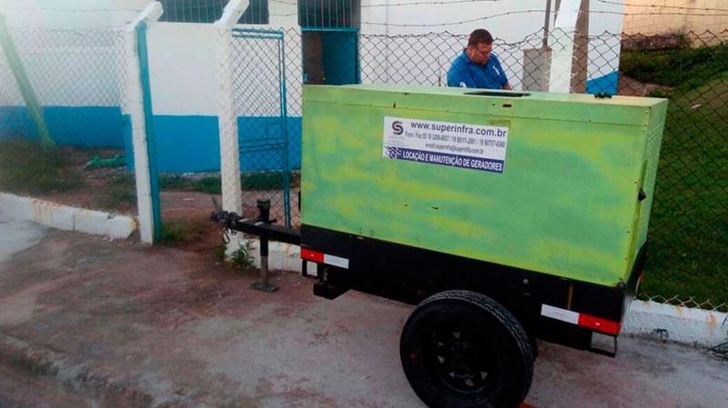 Grupo gerador elétrico
