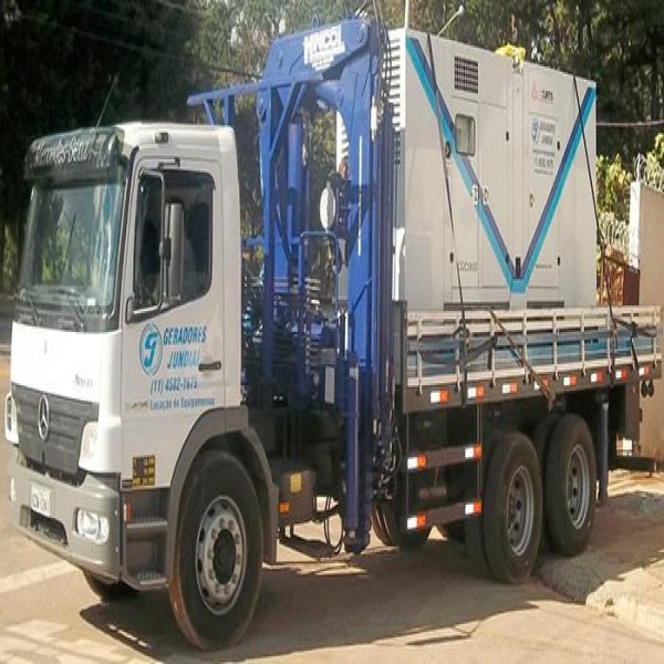 Locação de gerador para obra