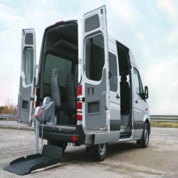Plataforma elevatória cargas veiculares para vans