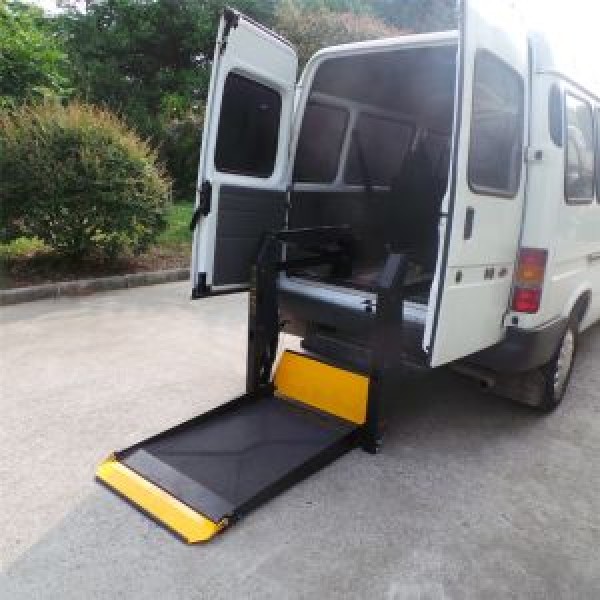 Plataforma elevatória cargas veiculares para vans