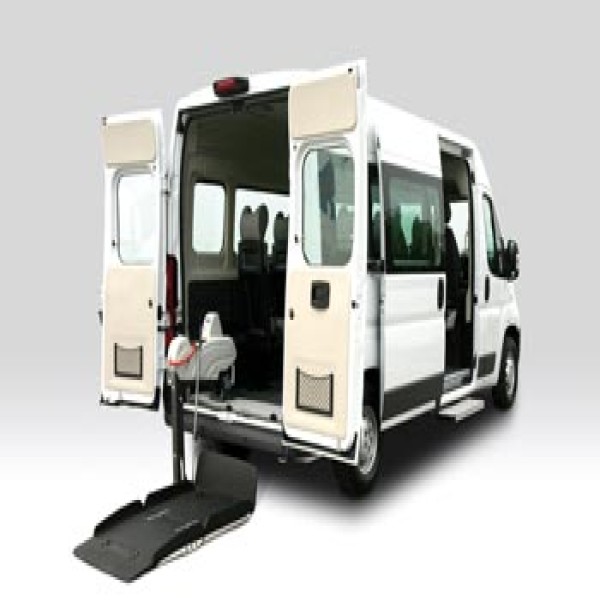 Plataforma elevatória cargas veiculares para vans