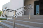 corrimão inox para escada