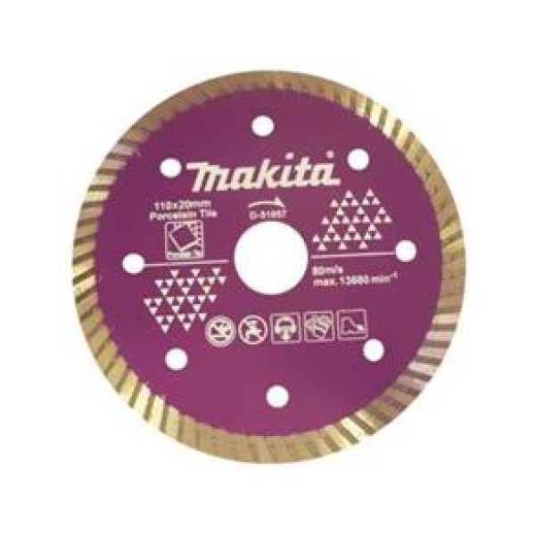 Disco para cortar concreto makita