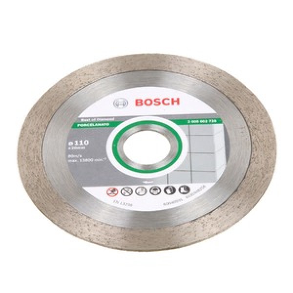 Disco para cortar porcelanato bosch
