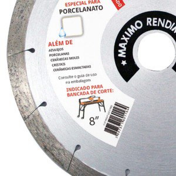 Disco para cortar porcelanato stamaco