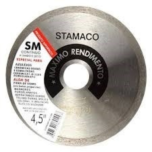 Disco para cortar porcelanato stamaco