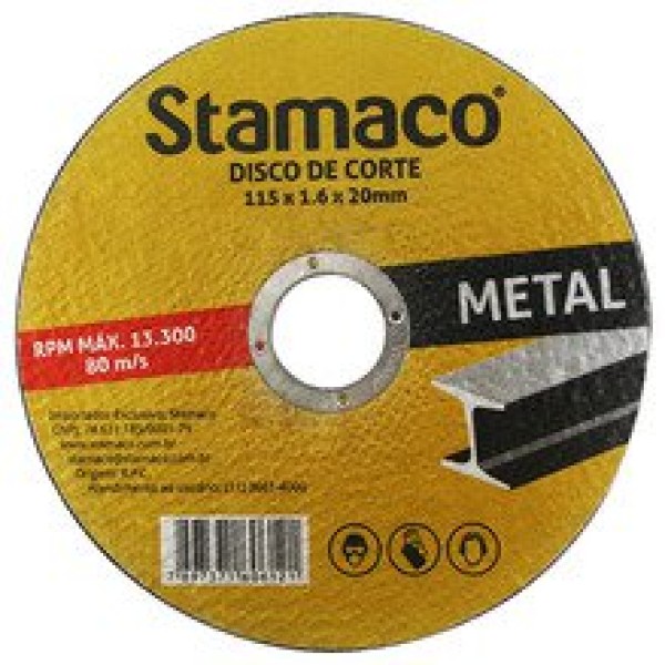Disco para cortar porcelanato stamaco