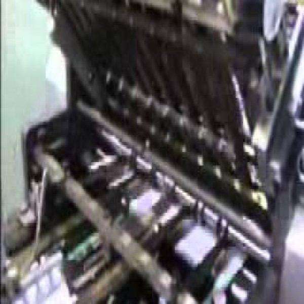 Dobradeira automática facas corte vinco