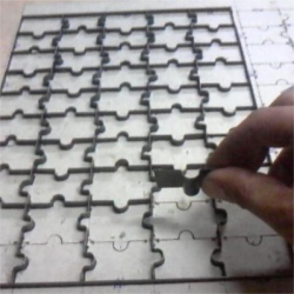 Dobradeira automática facas corte vinco