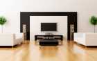 sistema de som ambiente residencial