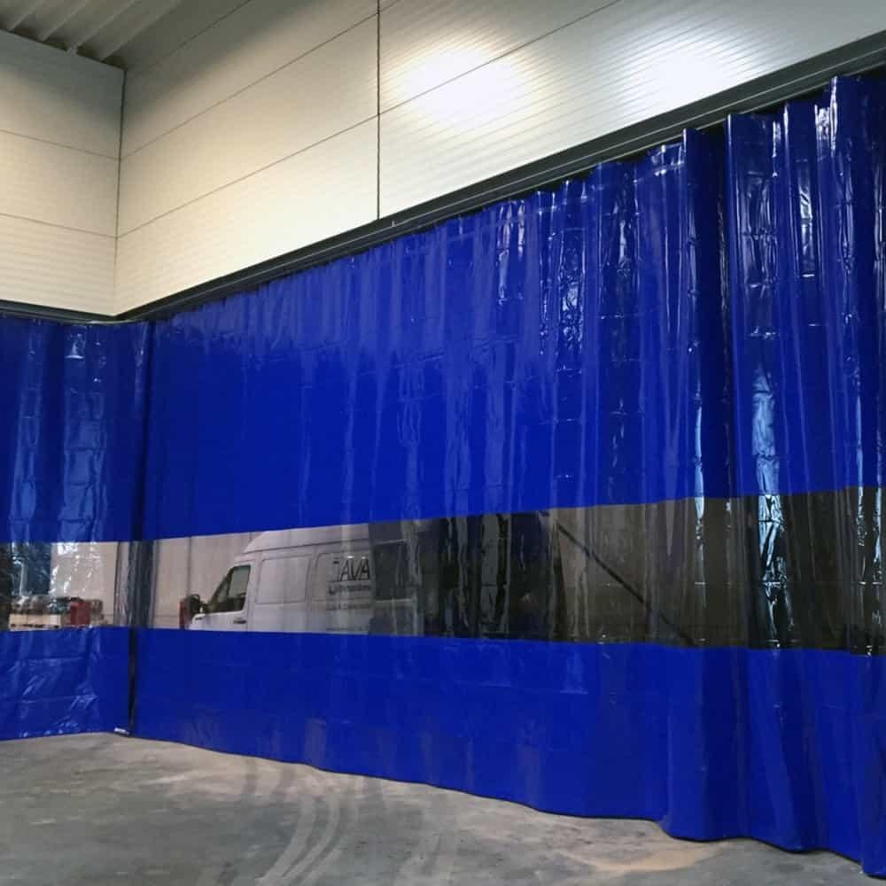 cortina de lona pvc