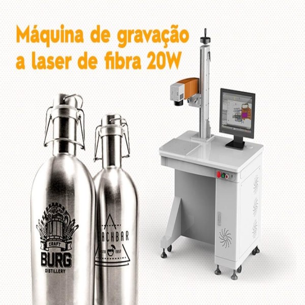 Máquina de gravação a laser para brindes