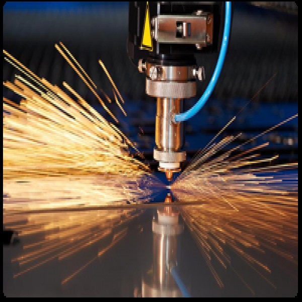 Laser fibra corte