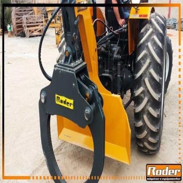 Mini skidder para trator