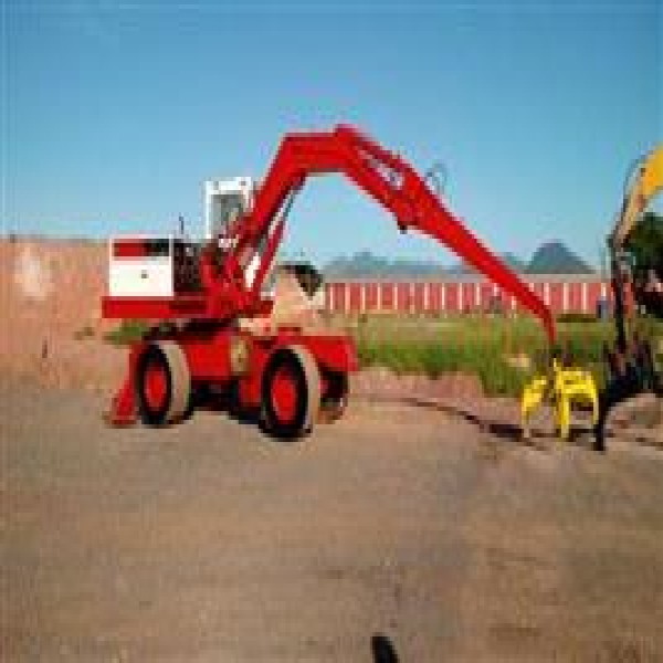 Pinça florestal para trator