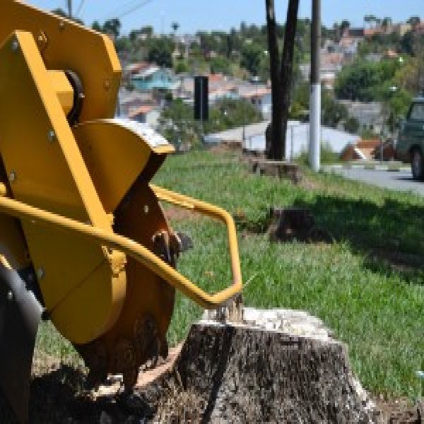 Triturador de galhos para trator