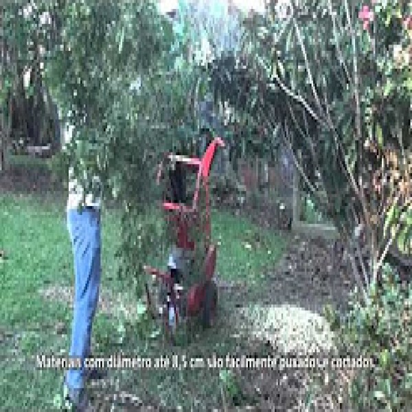 Triturador de galhos para trator