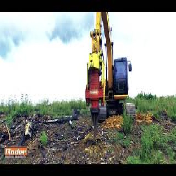 Triturador florestal para trator