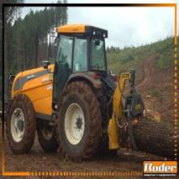 Triturador florestal para trator
