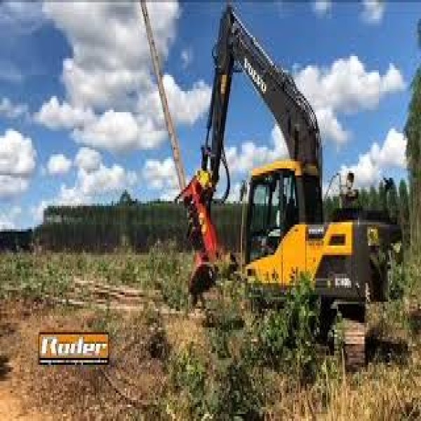 Triturador florestal para trator