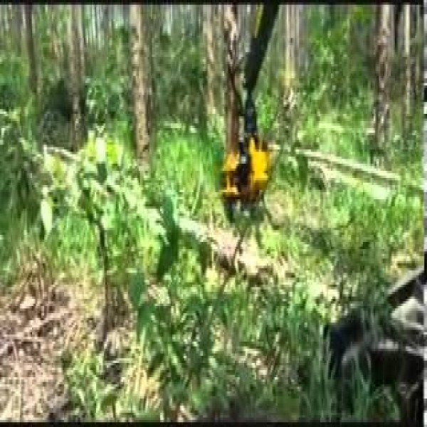 Triturador florestal para trator