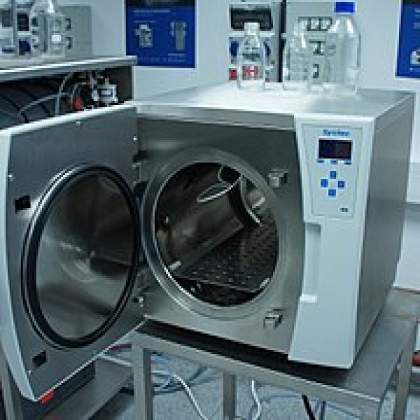 Autoclave laboratório de microbiologia