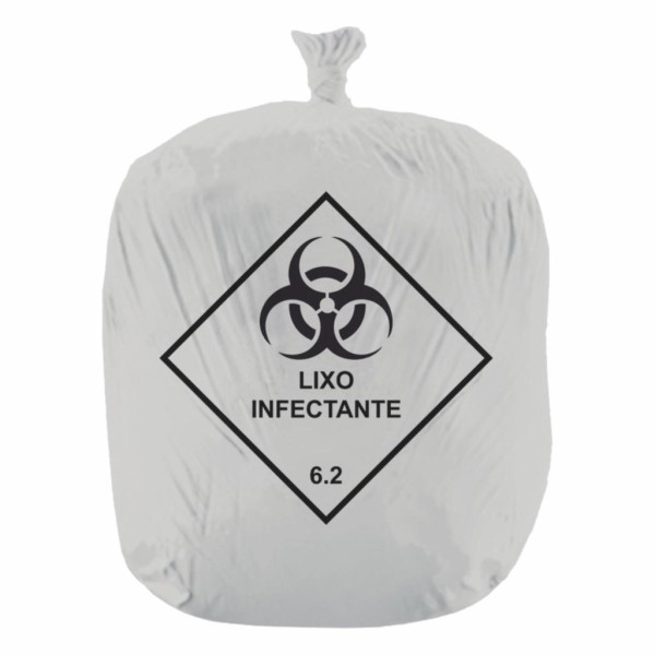 Distribuidor de saco para lixo infectante hospitalar