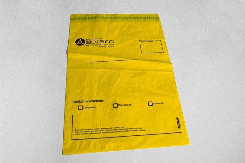 Envelopes de segurança coloridos