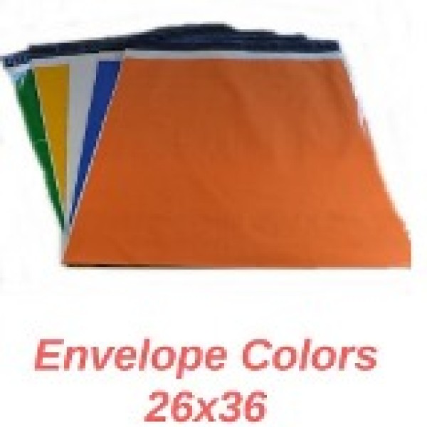 Envelopes de segurança coloridos