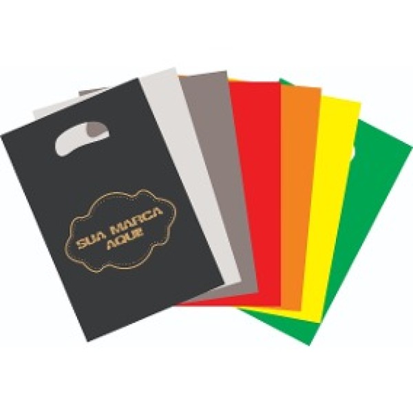 Sacolas plásticas personalizadas para lojas