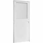 portas de alumínio branco