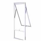 janela aluminio marrom