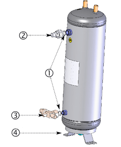 Condensadores de vapor dágua
