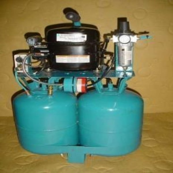 Reservatório de ar comprimido para compressor