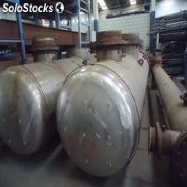 Trocador de calor casco tubo em aço inox