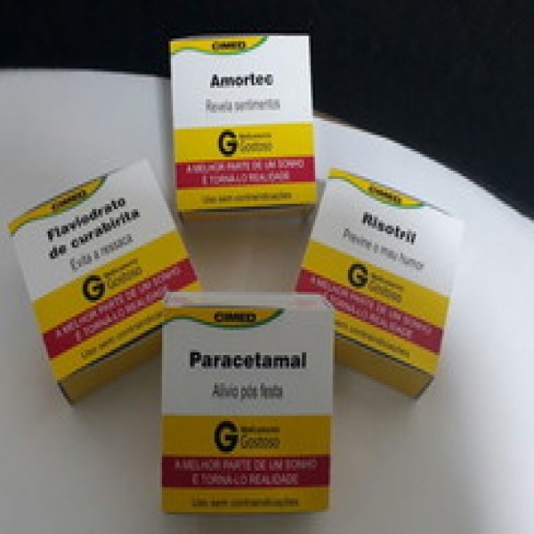  Etiquetas Adesivas para Medicamentos