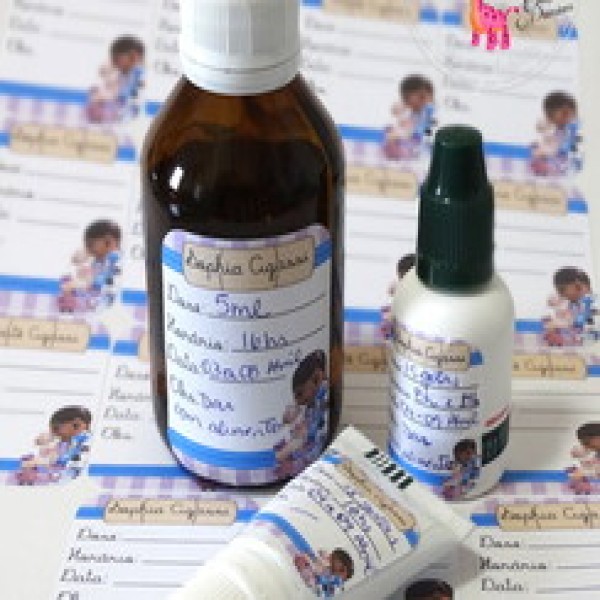  Etiquetas Adesivas para Medicamentos