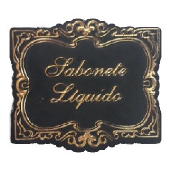 Etiqueta Adesiva sabonete líquido